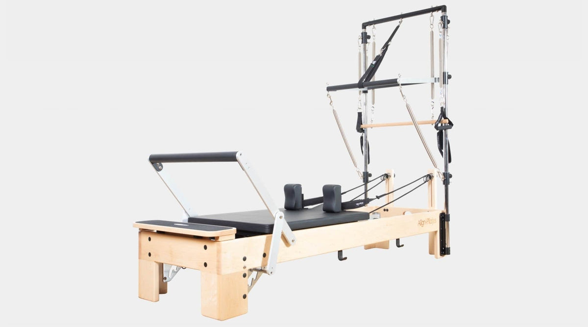 Align Pilates M8-Pro with Half Cadillac, three quarter view