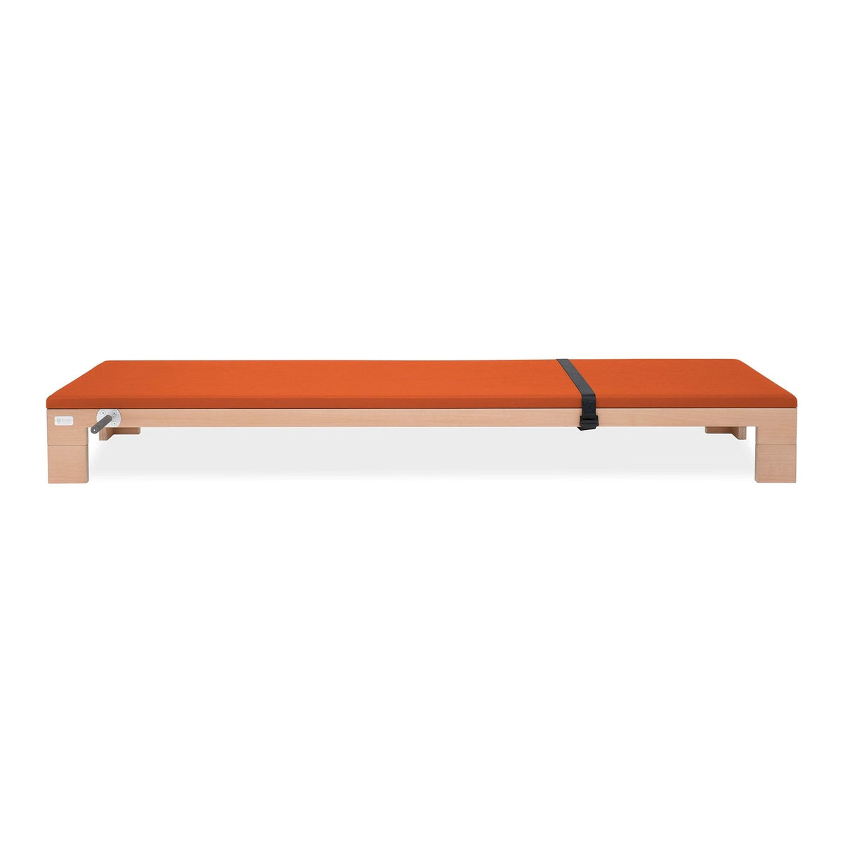 BASI Systems Raised Mat upholstered in Campfire Orange, the whole apparatus shown against a plain background