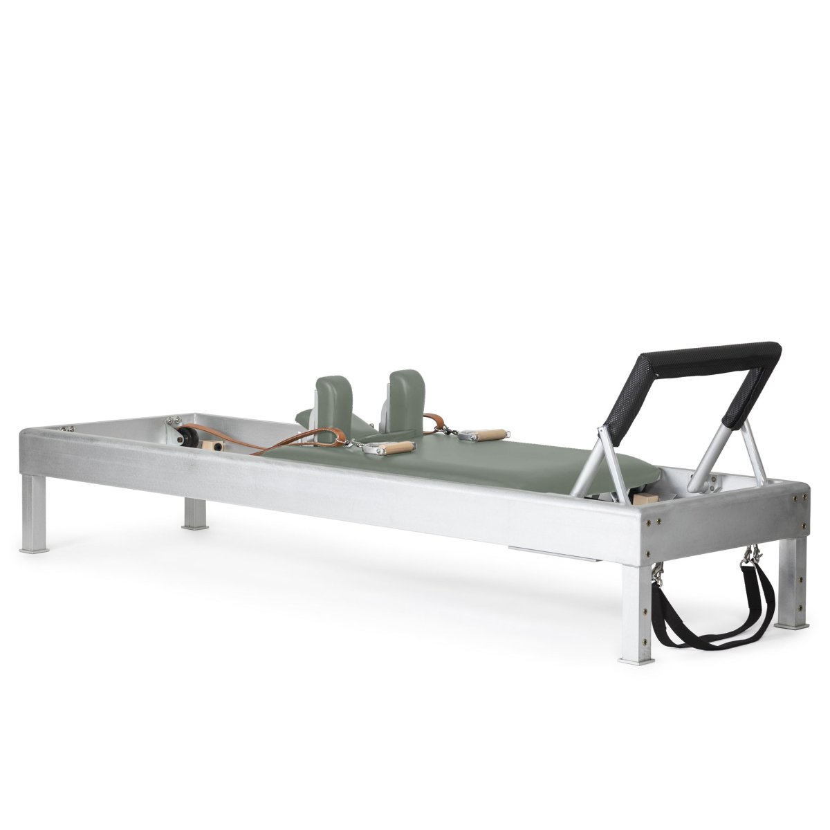 Elina Pilates Classic Aluminium Reformer 86" in eucalyptus