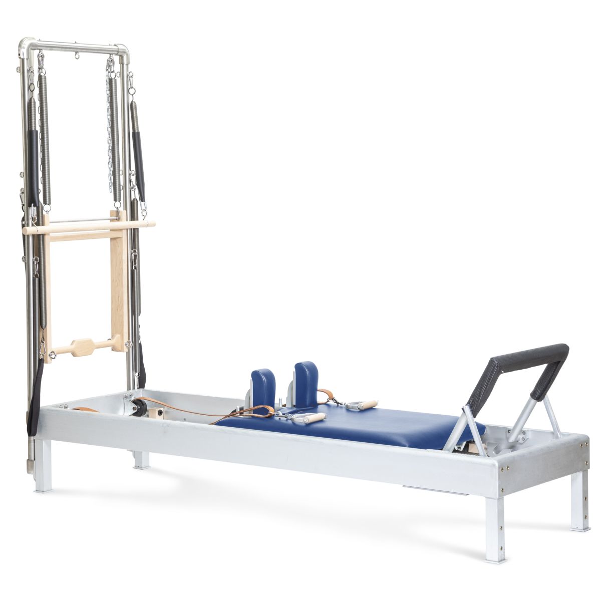 Elina Pilates Classic Aluminium Reformer 86" with Tower in blue