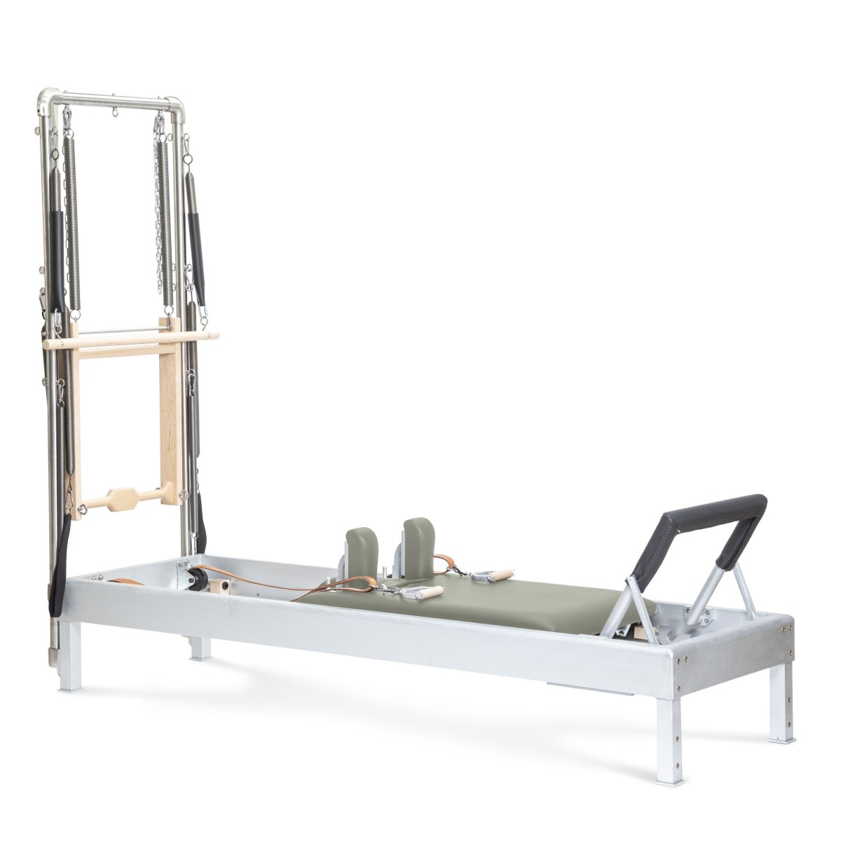 Elina Pilates Classic Aluminium Reformer 86" with Tower in iceberg