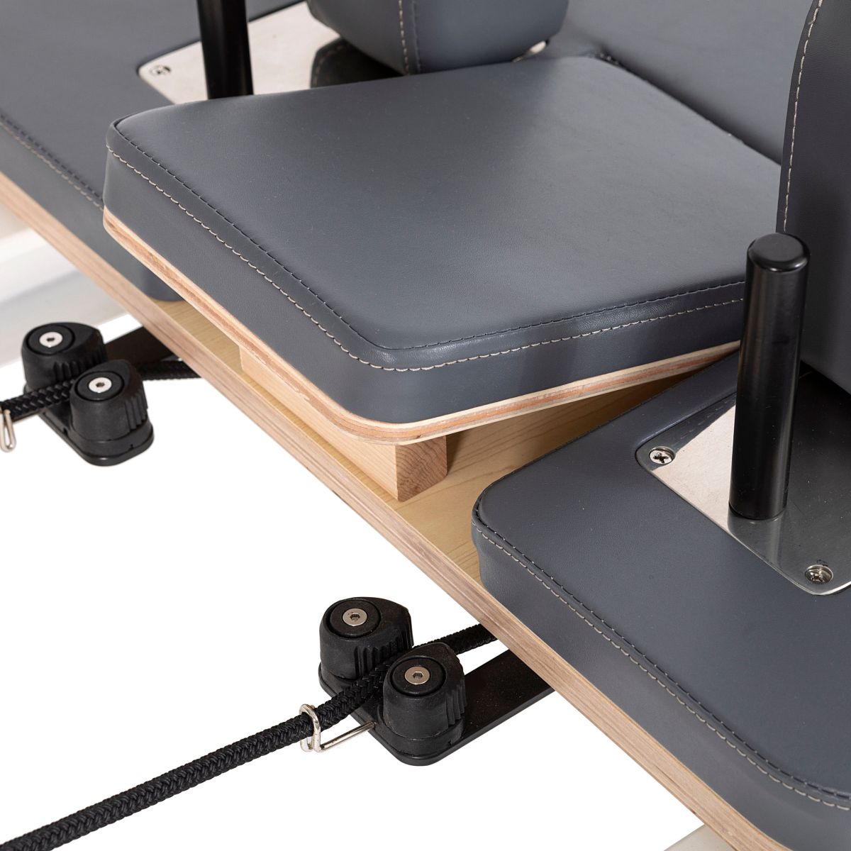 Elina Pilates Nubium Reformer with Tower in grey
