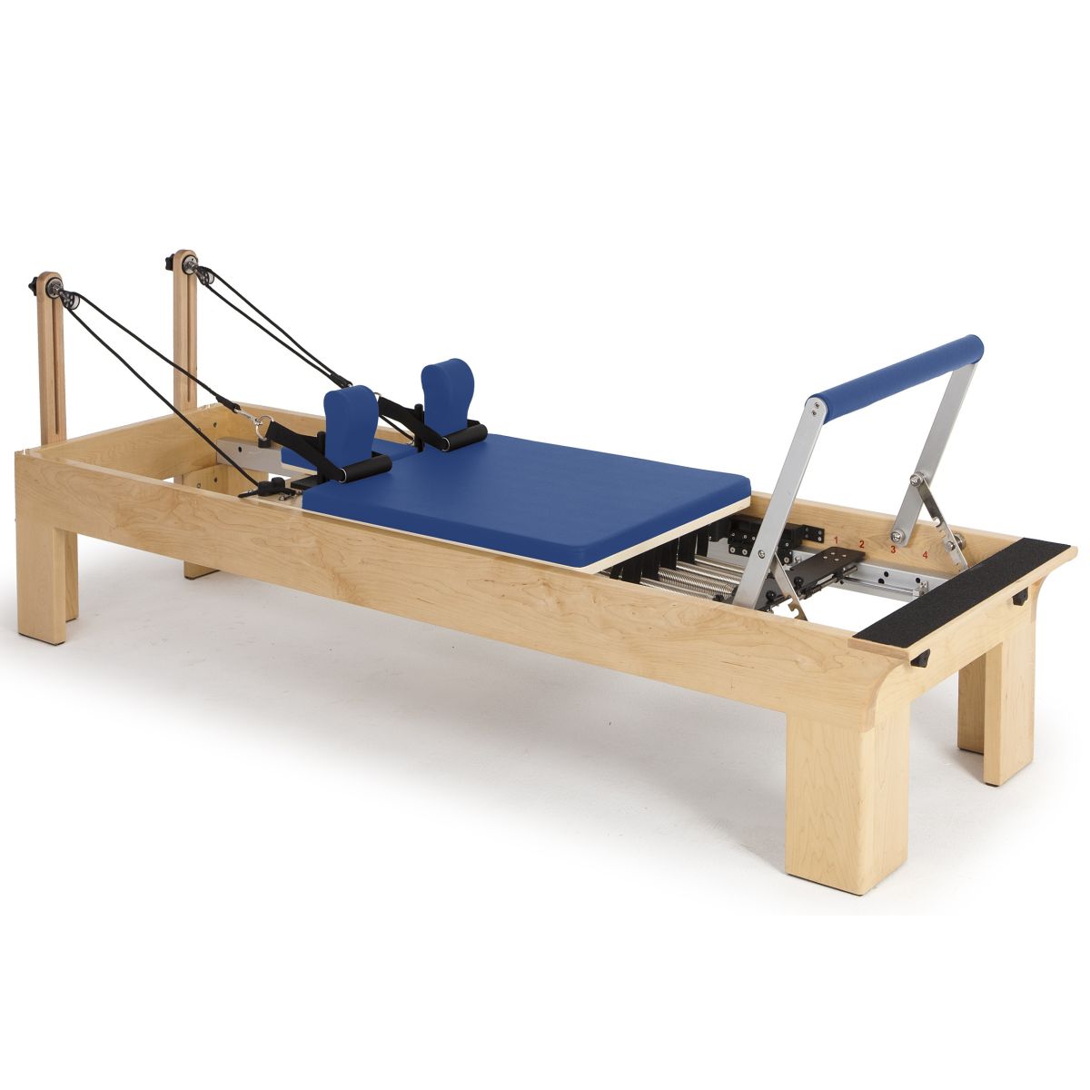 Elina Pilates Physio Wood Reformer Bundle in blue