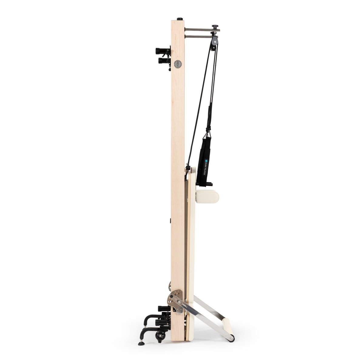 Elina Pilates Vertical Reformer in ivory
