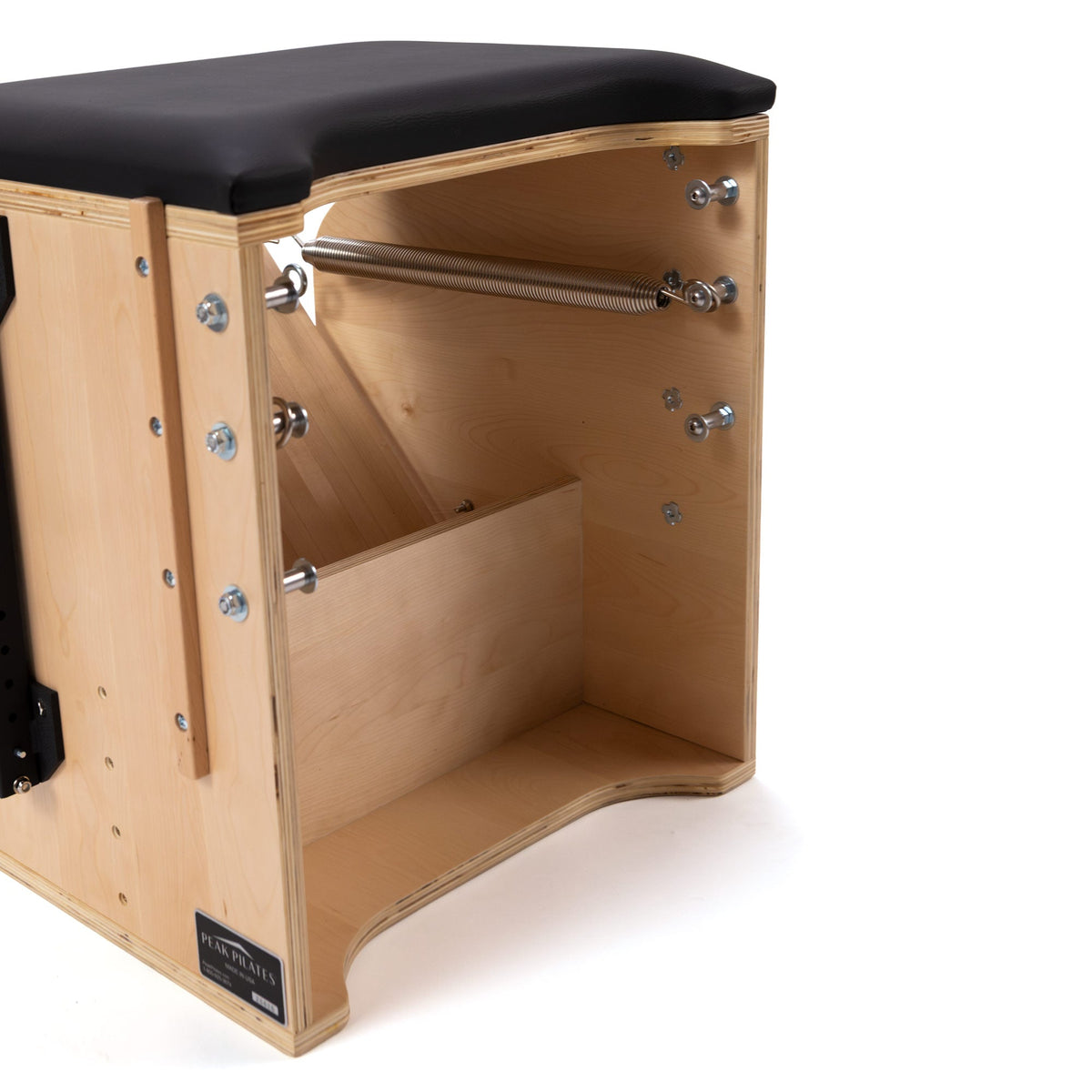 Peak Pilates Artistry Split Pedal Low Chair, studio view