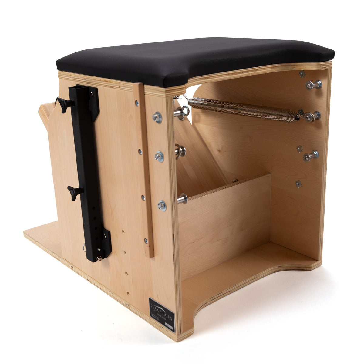 Peak Pilates Artistry Split Pedal Low Chair, studio view