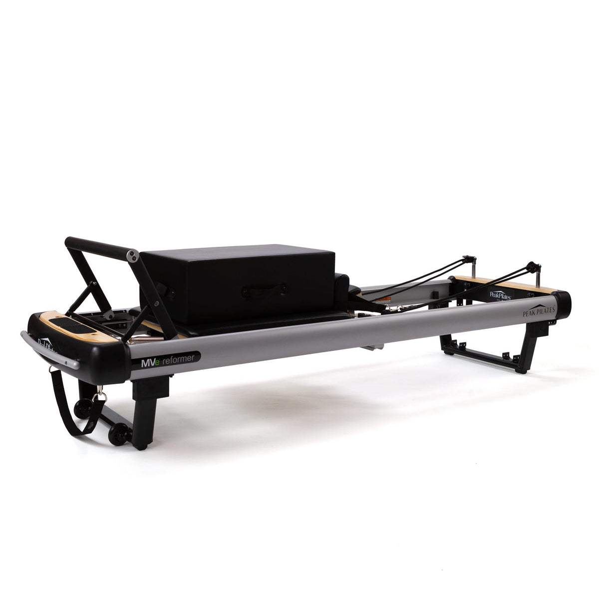 Peak Pilates MVe Reformer with Long/Short Box, studio view