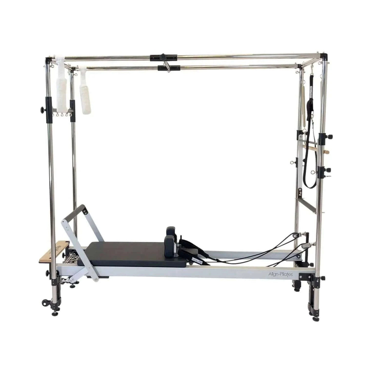 Align Pilates C8-Pro with Full Cadillac, side view on a white background