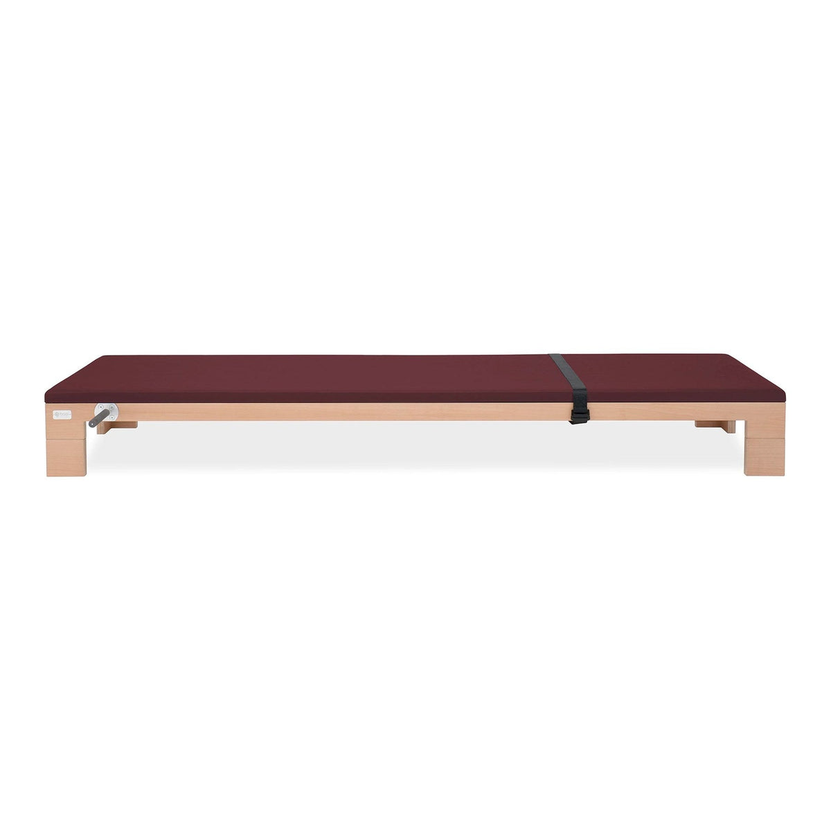BASI Systems Raised Mat upholstered in Burgundy, the whole apparatus shown against a plain background