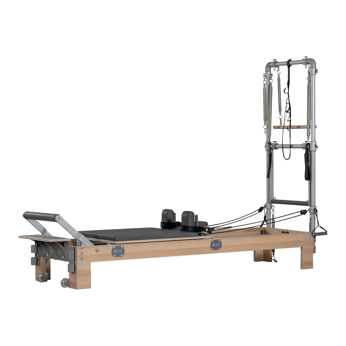 BASI Systems Reformer with Tower photographed at a three quarter angle against a plain background