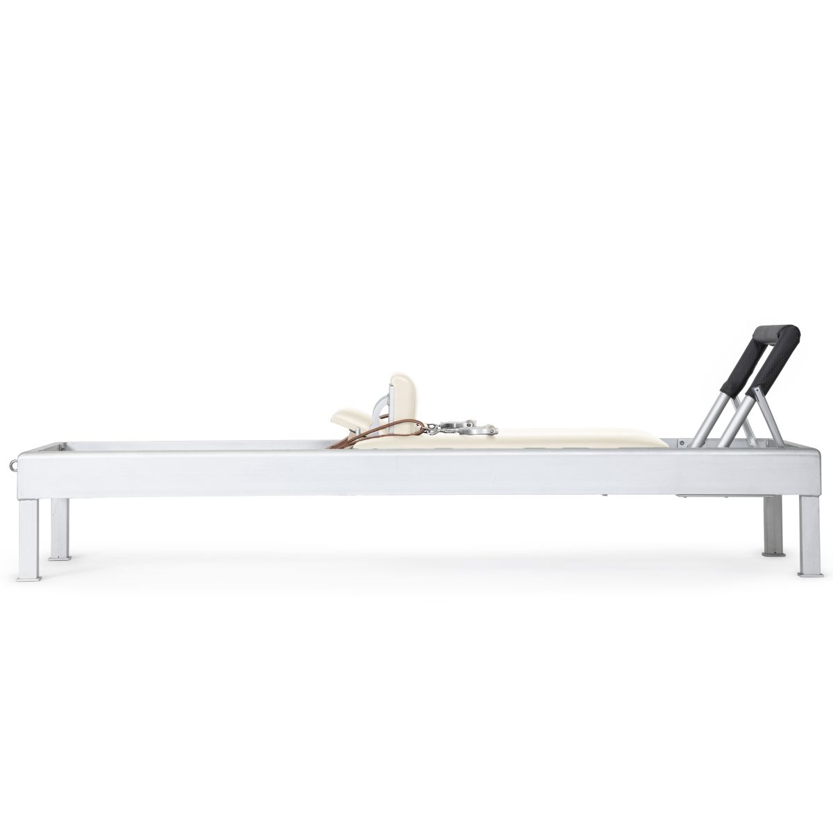 Elina Pilates Classic Aluminium Reformer 86" in ivory