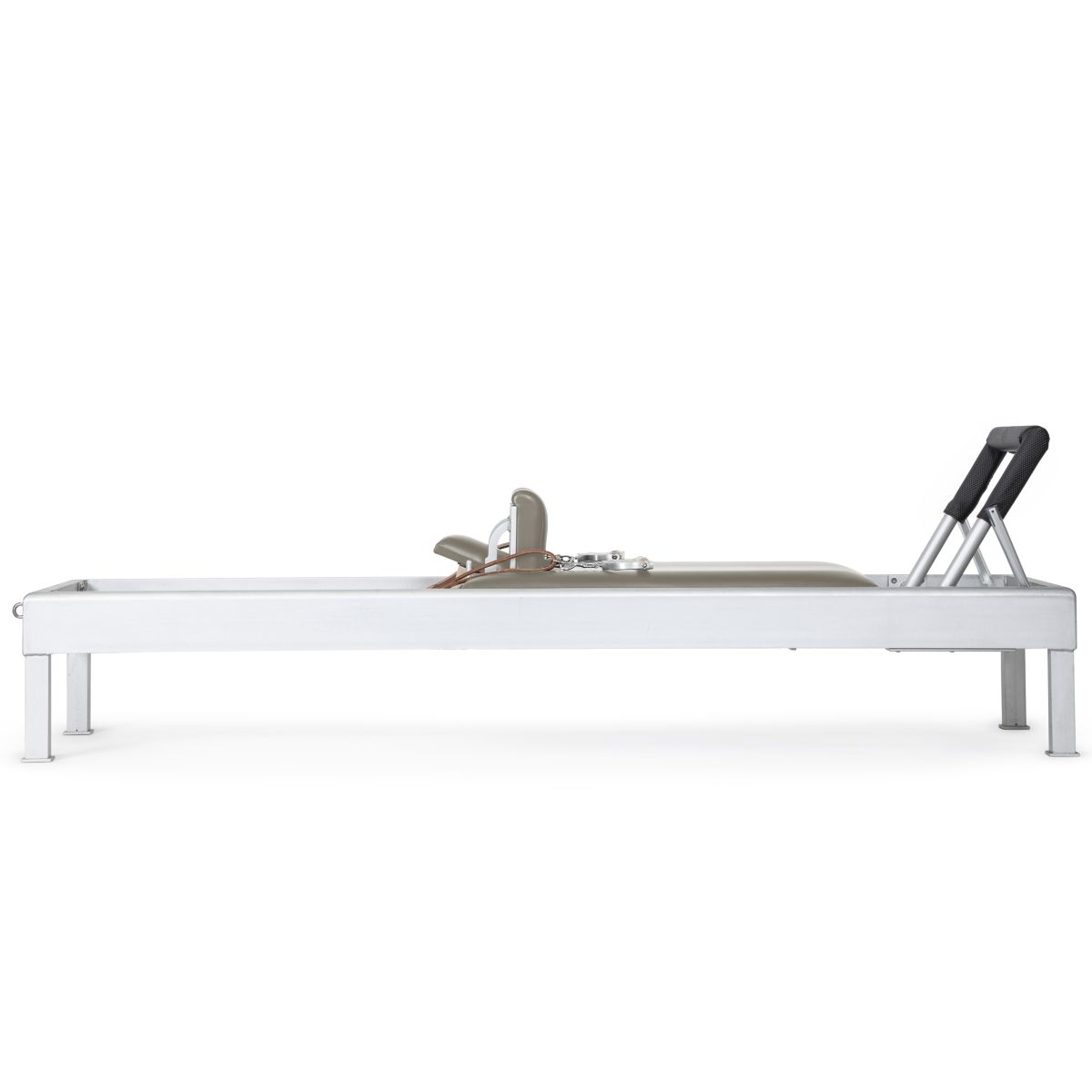 Elina Pilates Classic Aluminium Reformer 86" in mocha