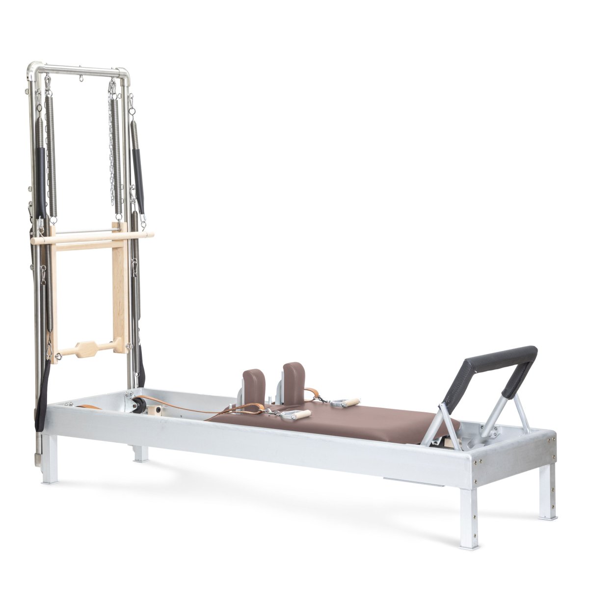 Elina Pilates Classic Aluminium Reformer 86" with Tower in aged rose