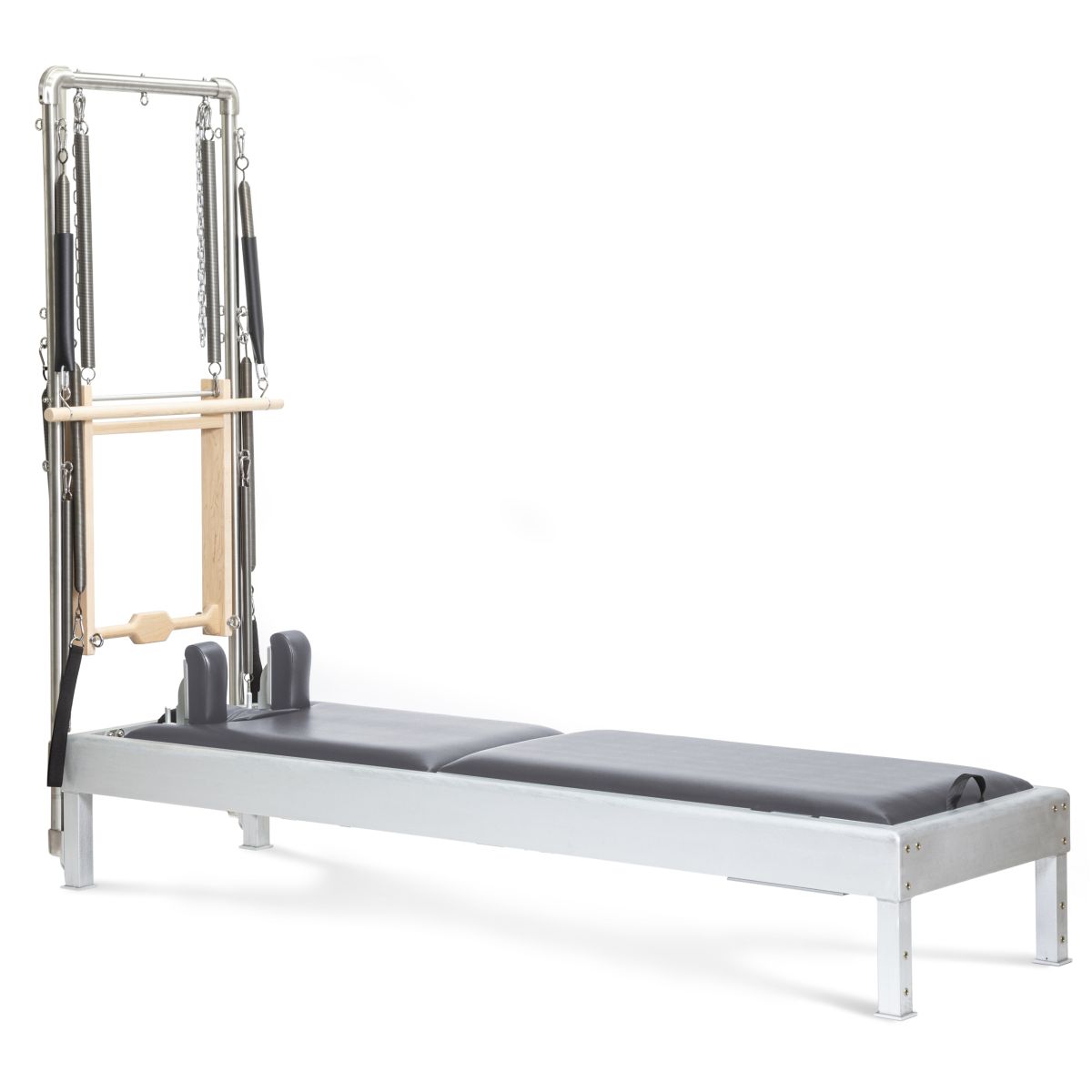 Elina Pilates Classic Aluminium Reformer 86" with Tower in grey
