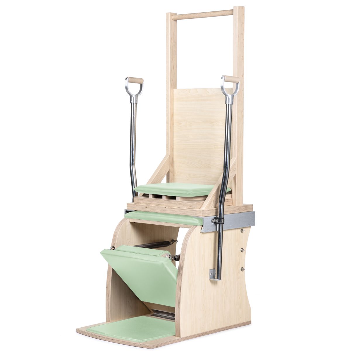 Elina Pilates Classic Combo Chair with Back in green