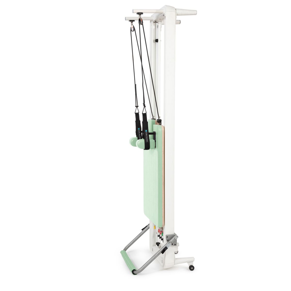 Elina Pilates Nubium Reformer with Tower in green