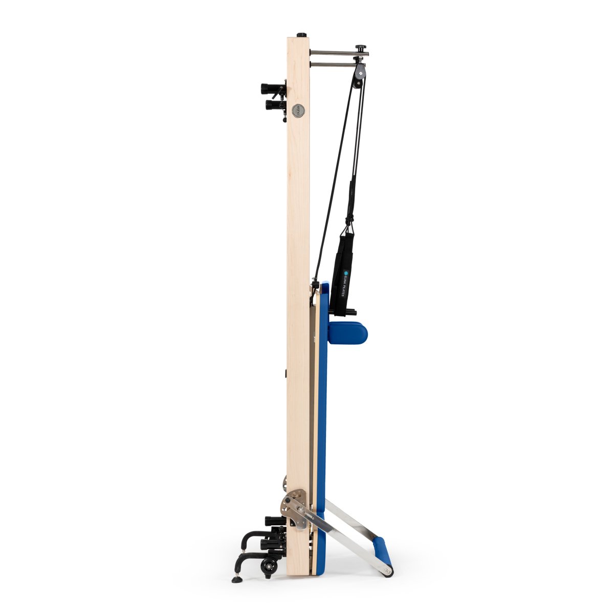 Elina Pilates Vertical Reformer in blue