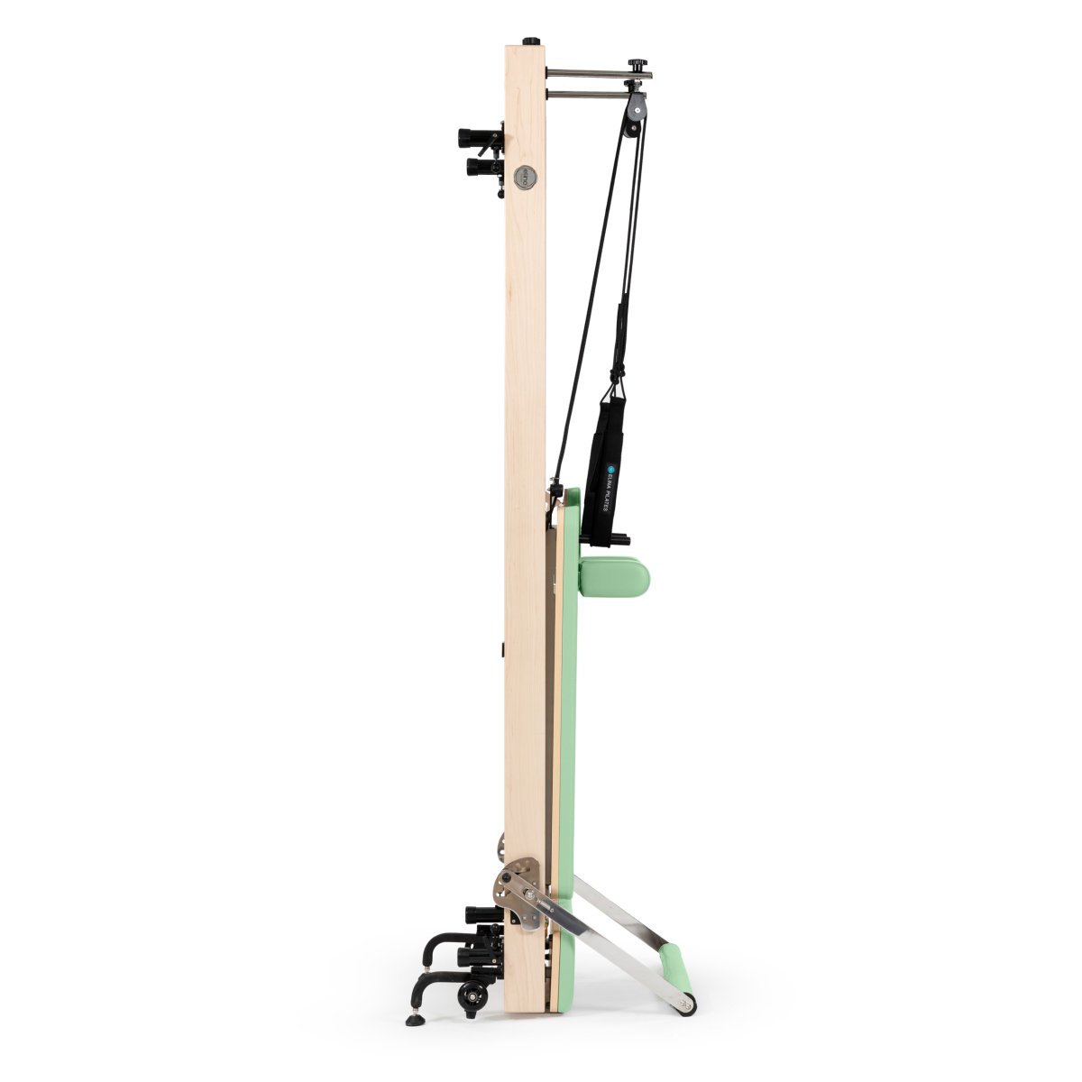 Elina Pilates Vertical Reformer in green