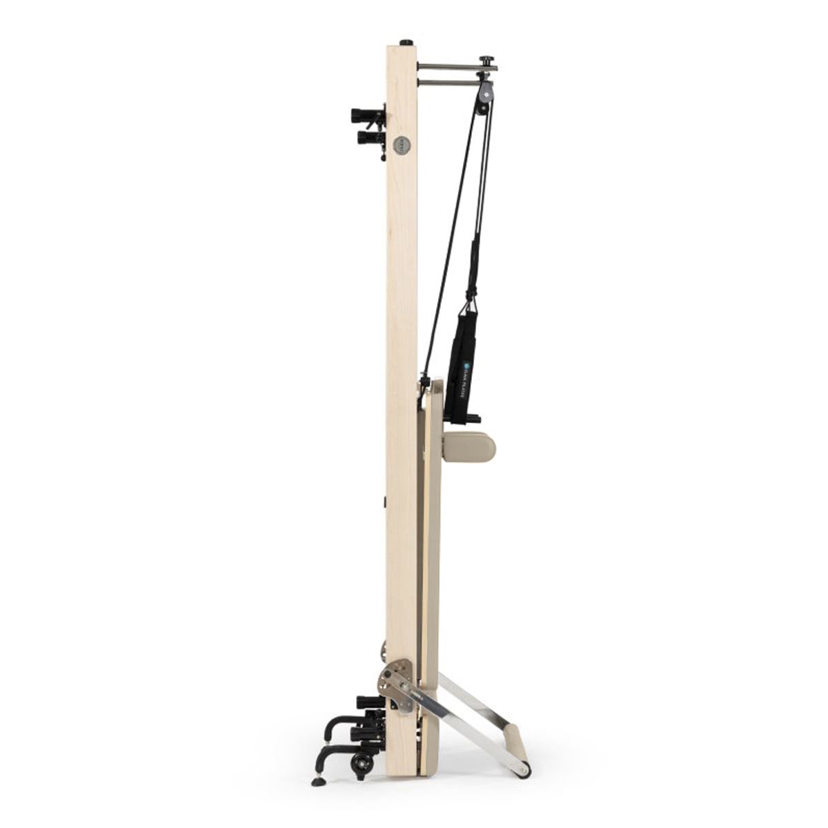 Elina Pilates Vertical Reformer in light mocha