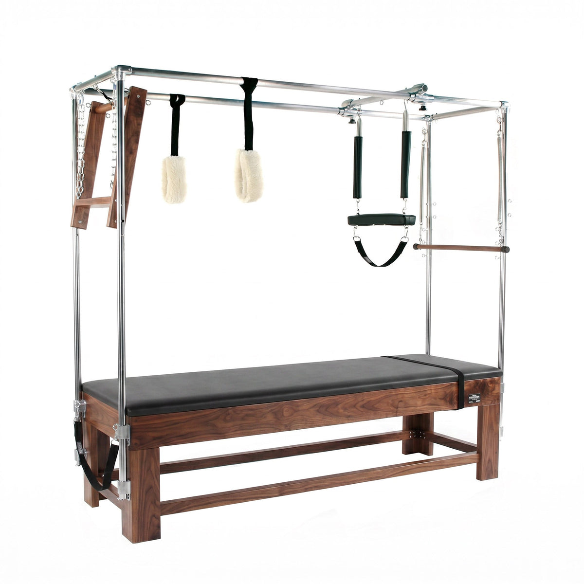 Peak Pilates Artistry Classic Cadillac in walnut, studio view